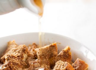 Overnight Bourbon Cinnamon French Toast Bake