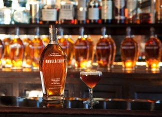 Angel’s Envy Wants You to Replant Kentucky Forests and #ToastTheTrees Angel’s Envy Bourbon Finished in Port Wine Casks.