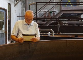 Retirement for Jim Rutledge Means Two Distilleries Instead of One Jim Rutledge at Castle & Key Distillery