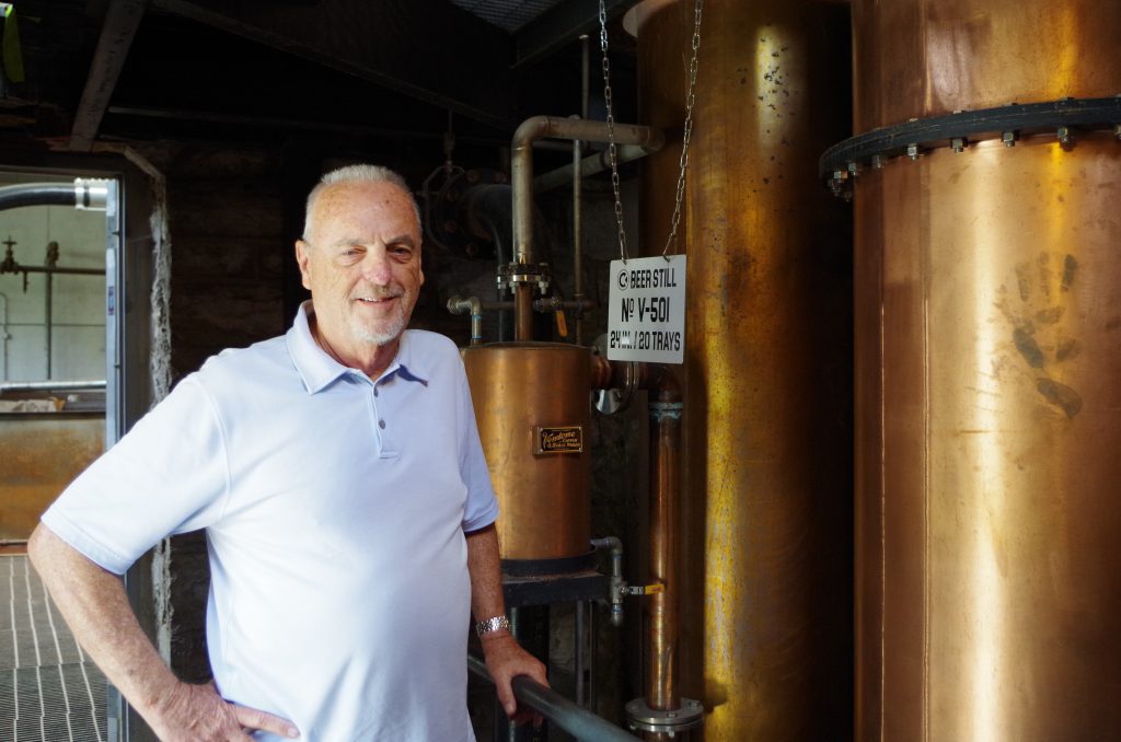 Jim Rutledge at Castle & Key Distillery