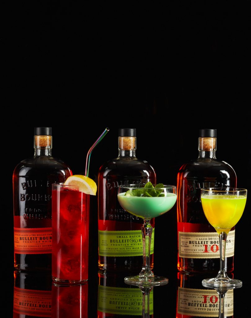 These Bulleit Frontier Whiskey Cocktails are Works of Art You Can Drink