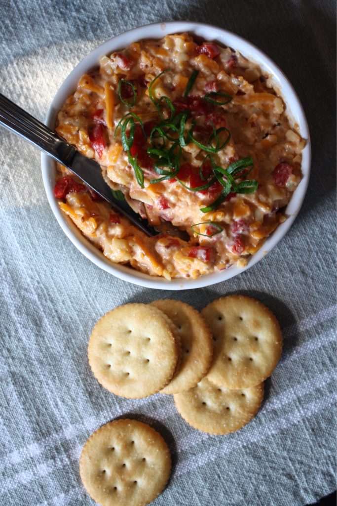 Pimiento Beer Cheese Dip.