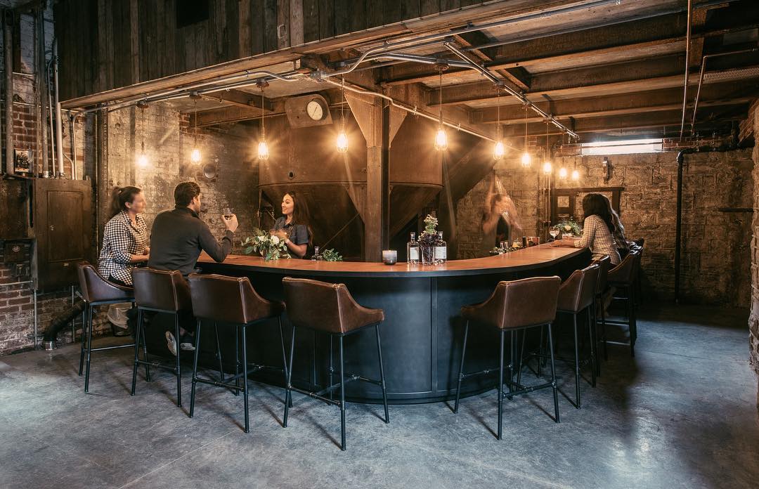 The Tasting Bar at Castle and Key Distillery. Photo courtesy Castle and Key.