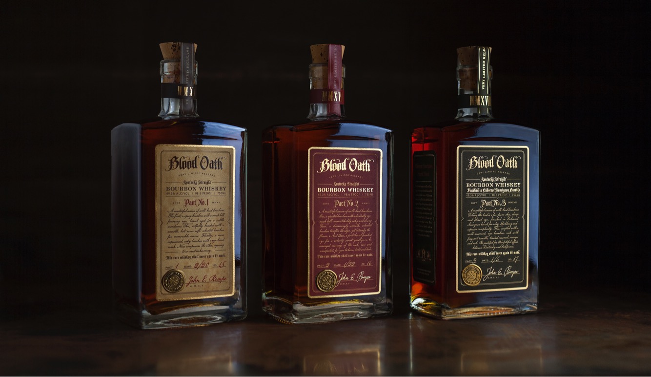 Lux Row Distilling Blood Oath Pacts No. 1-3 Gift Set.