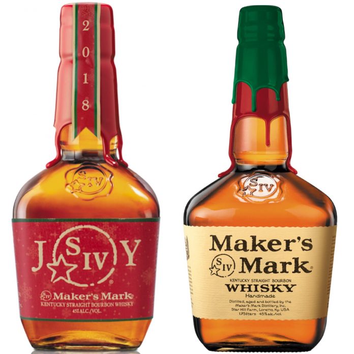 Maker’s Mark 2018 Holiday Bottles.