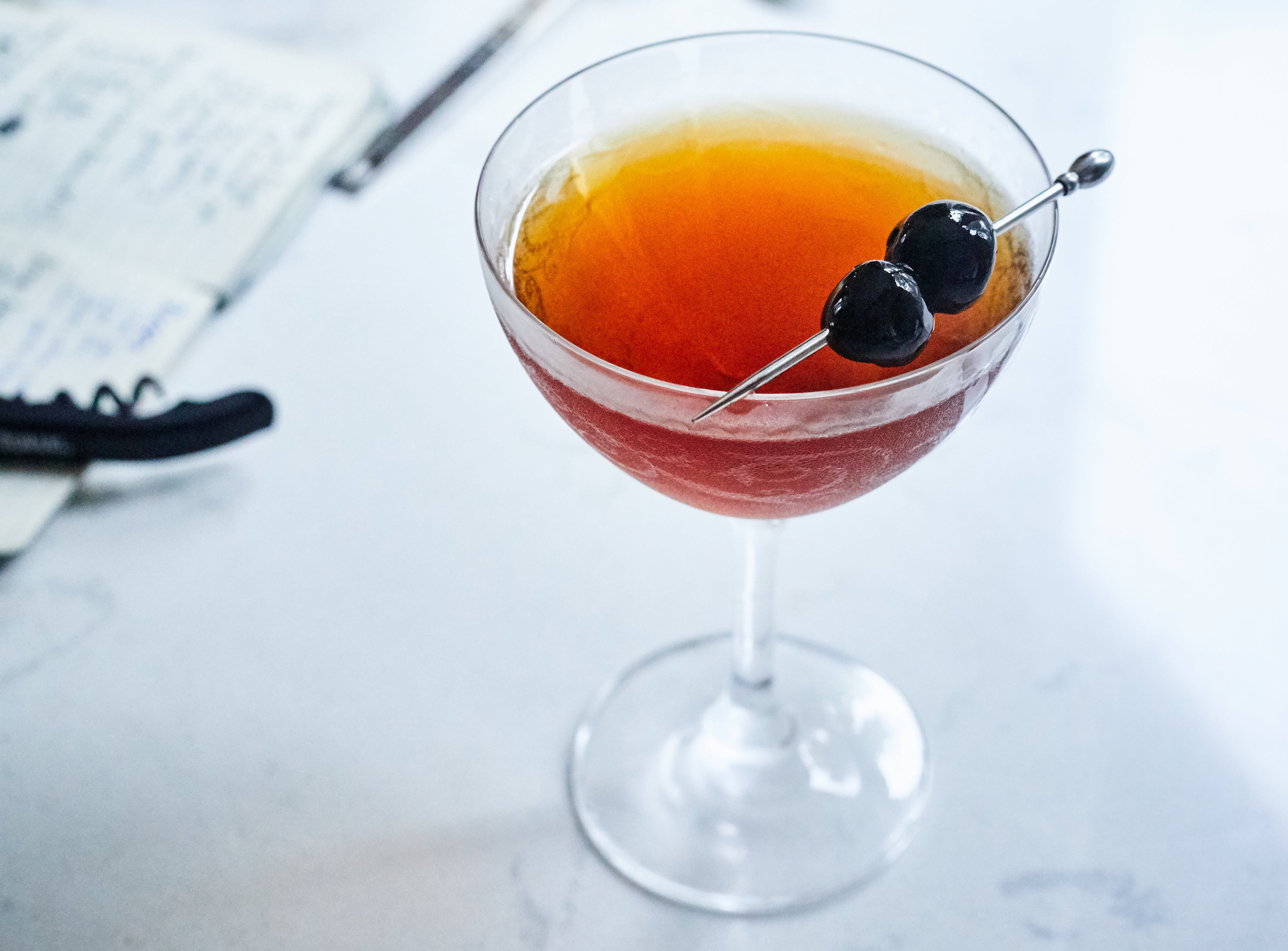 The Perfect Manhattan. Photo credit: Peter Frank Edwards.