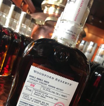 Woodford Double Double Oaked is Back for 2019 Woodford Double Double Oaked. Courtesy Woodford.