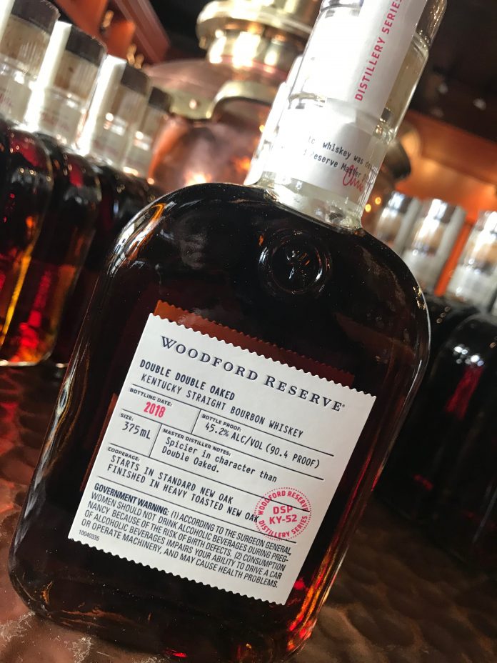 Woodford Double Double Oaked. Courtesy Woodford.