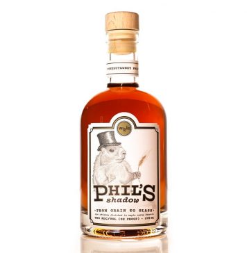 Your Groundhog Day Whiskey Should Be Phil’s Shadow Maple-Finished Rye Wigle Whiskey Phil's Shadow Rye. Courtesy Wigle Whiskey.