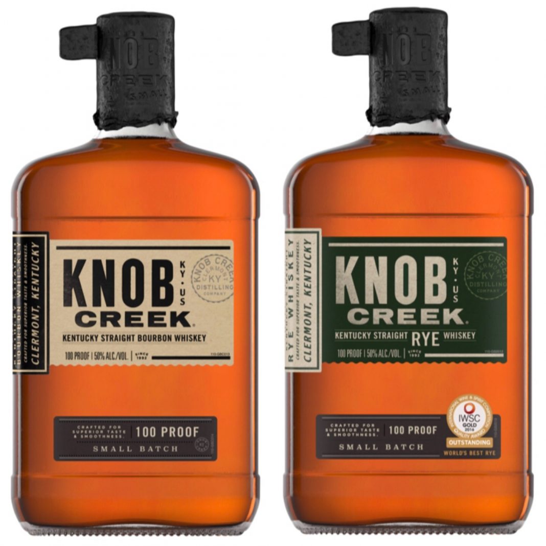 Check Out The Newly Debuted Knob Creek Label Design The Bourbon Review