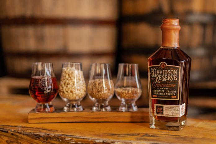 Davidson Reserve Tennessee Whiskey, the first craft Tennessee whiskey made in Nashville. Courtesy Pennington Distilling Co. Davidson Reserve Tennessee Whiskey, the first craft Tennessee whiskey made in Nashville. Courtesy Pennington Distilling Co.