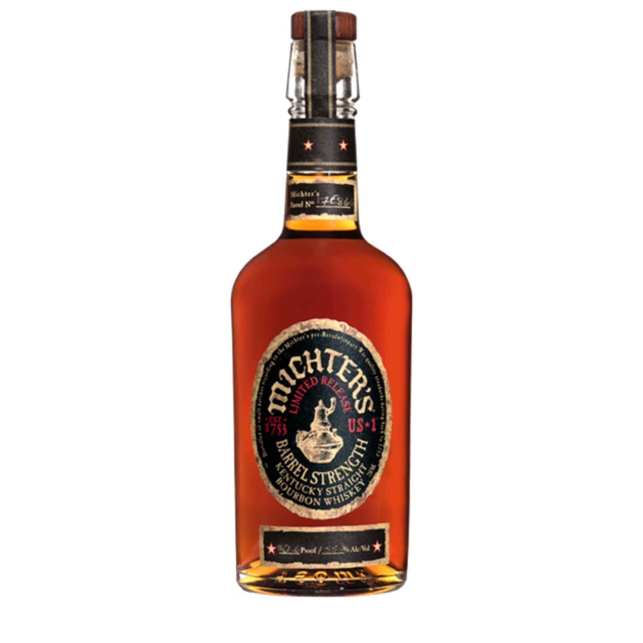 Michter's Barrel Strength Bourbon. Courtesy Michter's.