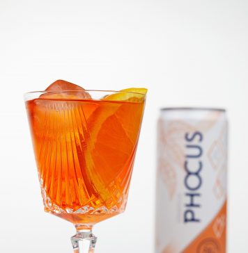 The Caffeinated, Kentucky-Born Seltzer You’ll Want on Your Bar The Boulevard Spritz, with Phocus Sparkling Water.