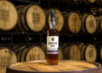New Ragtime Rye Showcases Two Big Label Changes Ragtime Rye Bottled-in-Bond. Courtesy New York Distilling Co.