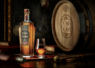 “The People are Thirsty:” Tom’s Town Distilling Co. Keeps Pendergast’s Promise with New Double Oaked Bourbon Tom's Town Double Oaked Bourbon. Courtesy Tom's Town Distilling.