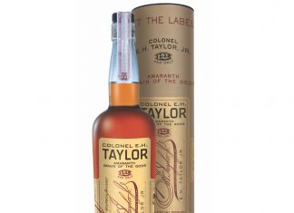 Buffalo Trace Announces Col. E. H. Taylor, Jr. Amaranth Bourbon Whiskey Col. E. H. Taylor Jr. Amaranth. Photo Courtesy Buffalo Trace.