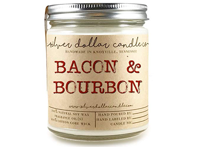 Bacon & Bourbon Candle from Silver Dollar Candle Co. Photo Courtesy Silver Dollar Candle Co.