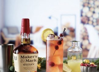 Celebrate The Holidays with this Merry Berry Buck Cocktail