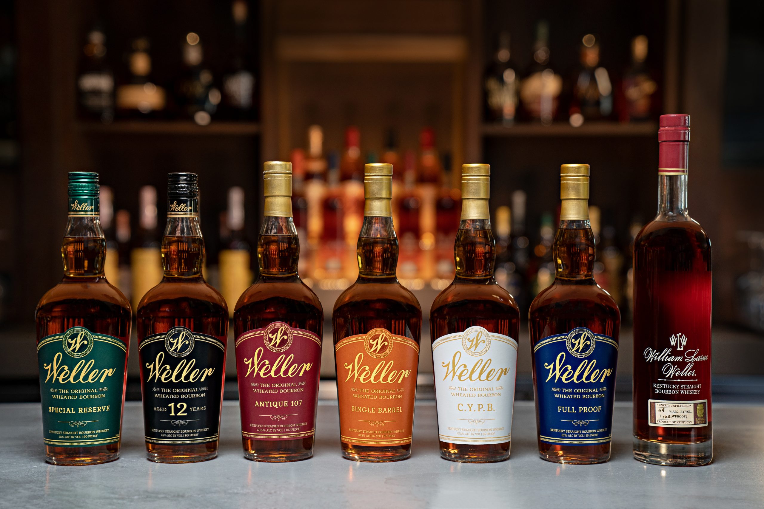 Weller Family of Bourbons
