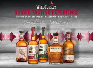 Wild Turkey Virtual Bourbon Tastings now available on Amazon Alexa/Google Assistant. Wait…What?! Wild Turkey Virtual Tasting Lineup