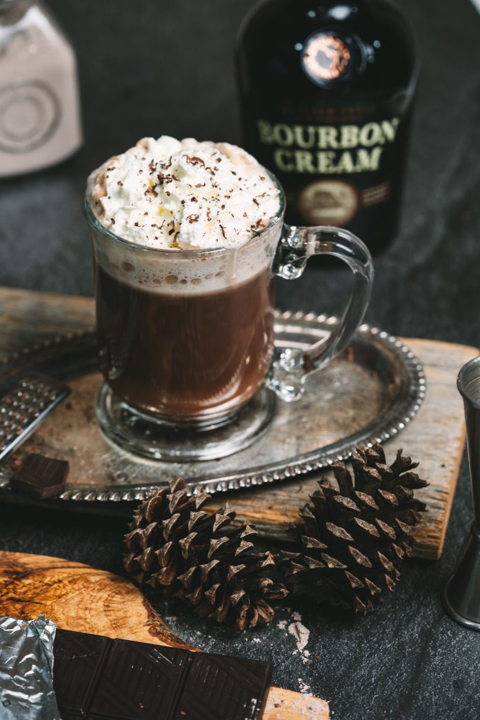 Holiday drink - Buffalo Trace Bourbon Cream Hot Chocolate