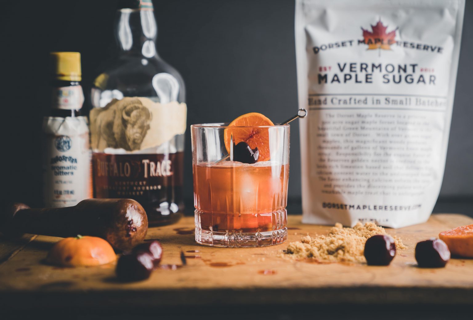 Barrel Aged Maple Syrup Old Fashioned The Bourbon Review