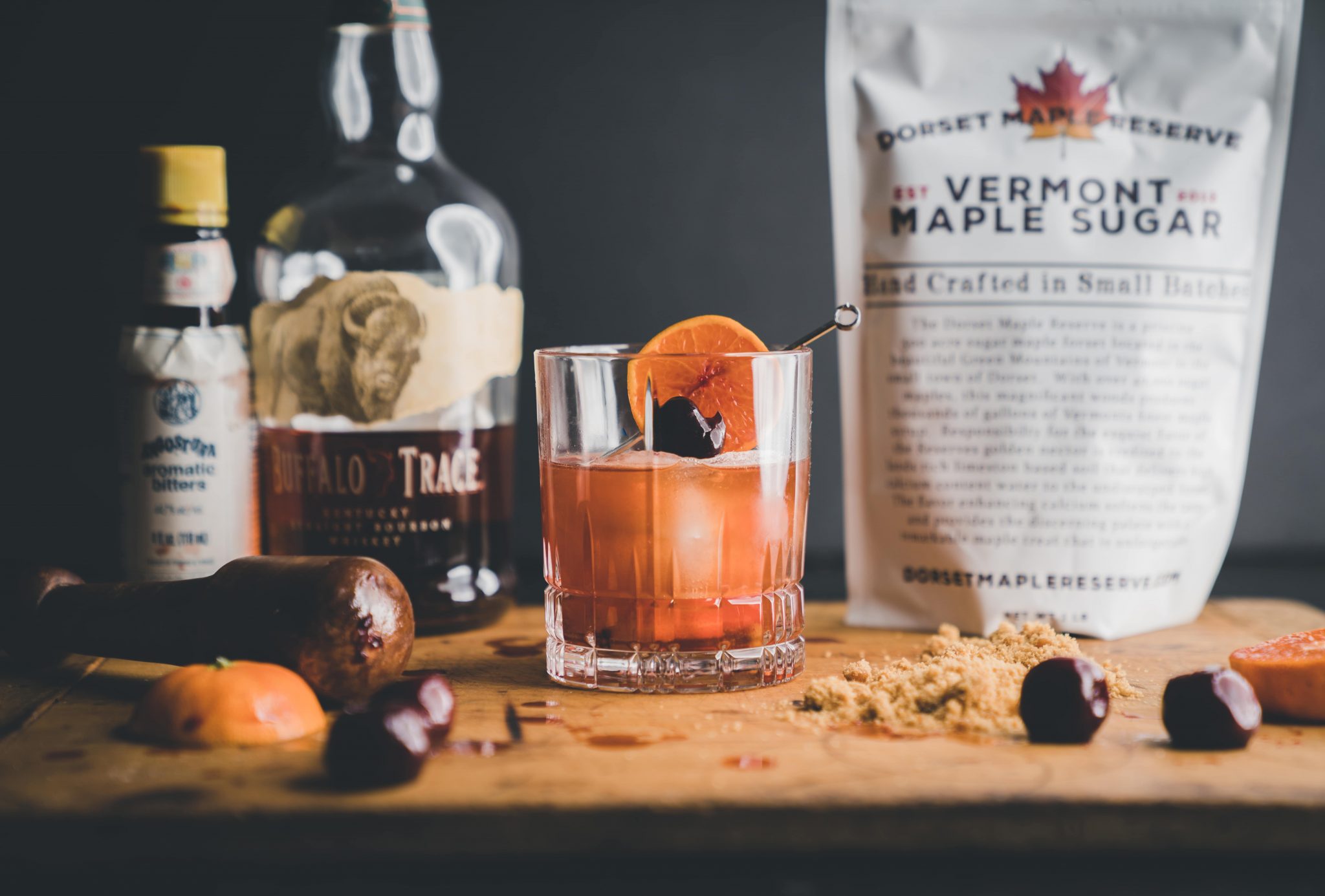 Barrel Aged Maple Syrup Old Fashioned The Bourbon Review