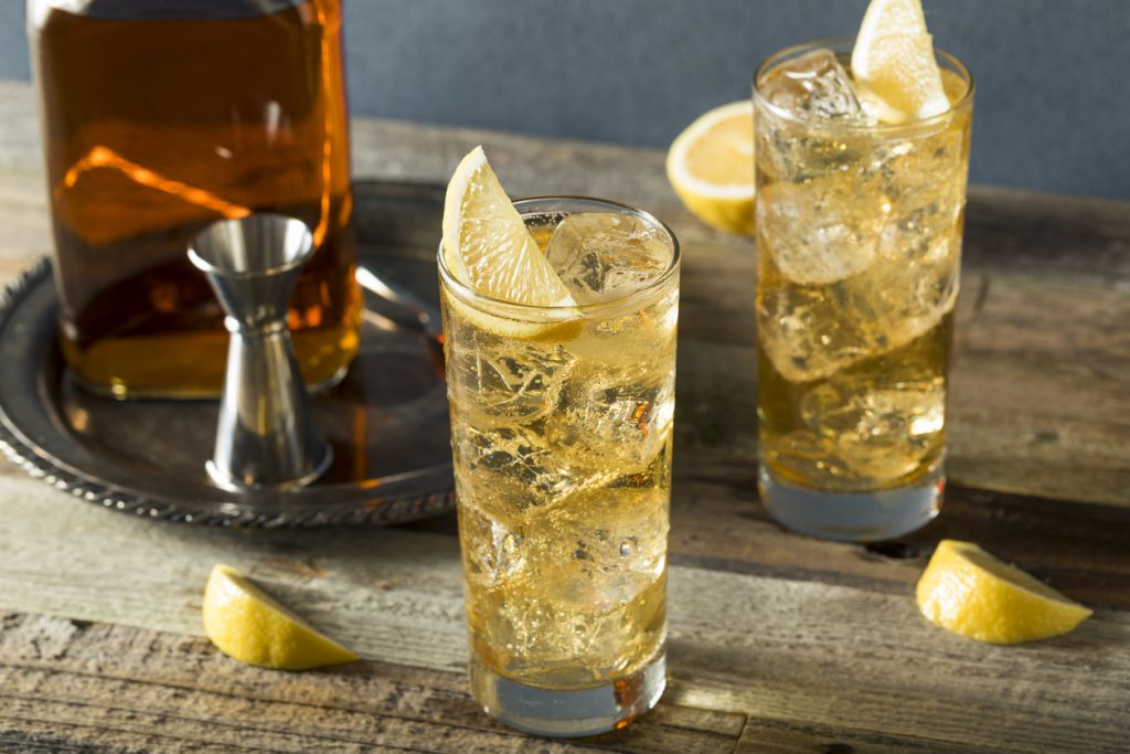 Whiskey Highball Cocktail