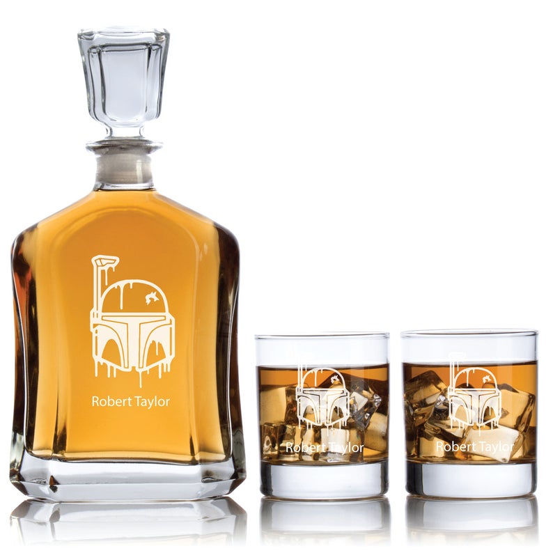 I love Star Wars - MINGYALL Transparent Creative Whiskey Decanter