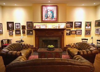 Unbelievable New but Old Destination Soon Opening in Bourbon Country: “The Samuels House” Samuels House: Living Room