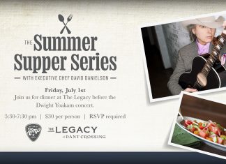 Dwight Yoakam Coming to Bourbon Country’s DANT CROSSING AMPHITHEATER for “Summer Supper Series” Summer Supper Series