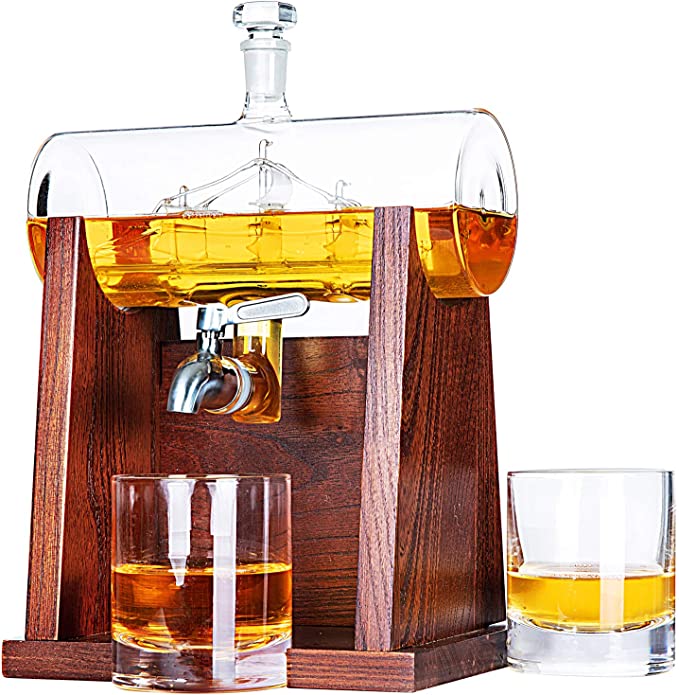 Ship 'n a bottle decanter, amazon prime day