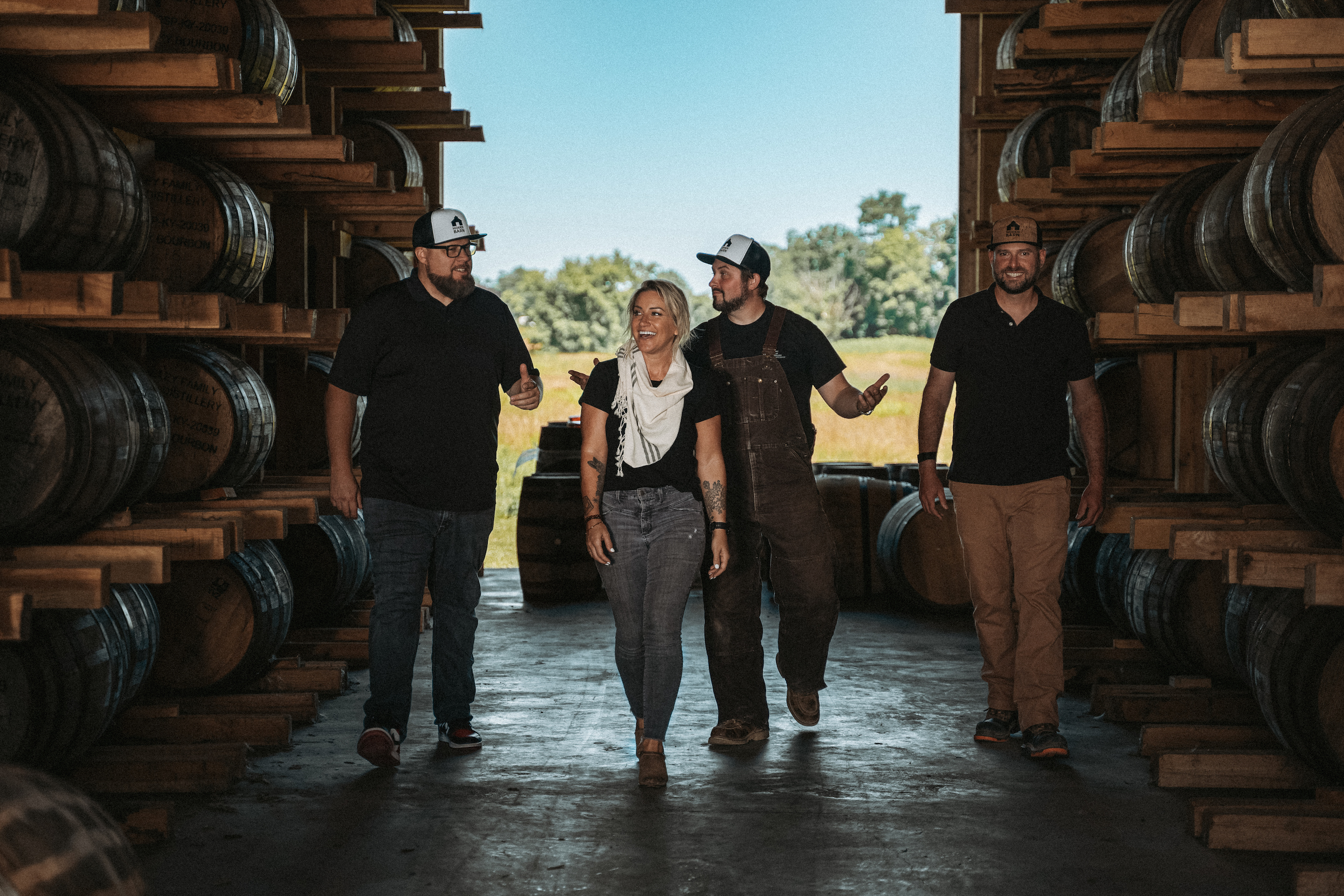 Jackie Zykan Hidden Barn Kentucky Straight Bourbon Whiskey, Sage Delaney
