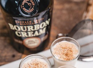 YUM ALERT! “Cinnamon Latte Shots” Drink Recipe with Buffalo Trace Bourbon Cream Cinnamon