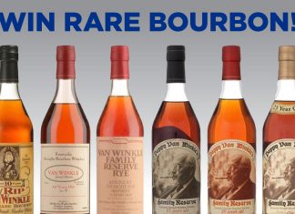 Charity Raffle (4 Drawings): 6 Bottle Van Winkle, 6 Bottle Weller, King of Kentucky 15 Year, Pappy 23 Year