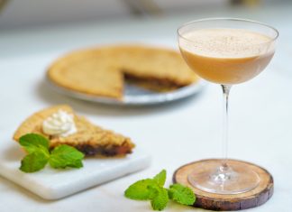 Add this Four Roses Derby Pie Cocktail to your Lineup