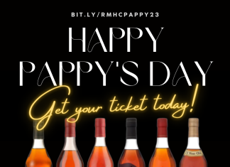 6 Bottle PAPPY CHARITY RAFFLE for The Ronald McDonald House Charities of The Bluegrass, ENDS SOON Pappy