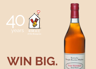 Charity Raffle Live: Van Winkle 12 Year Prize at Only $25 p/Ticket Van